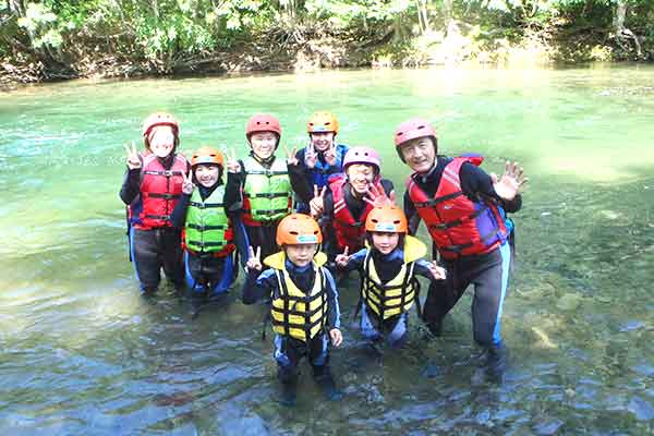 ラフティングin空知川