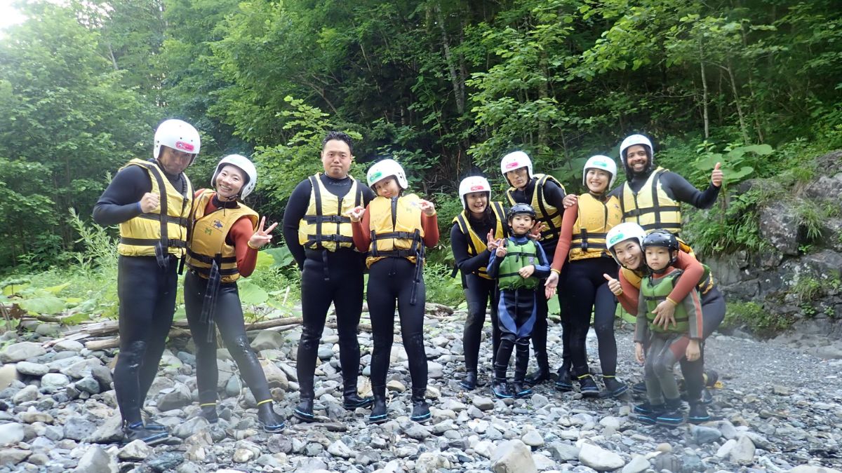 Tonashibetsu Canyoning