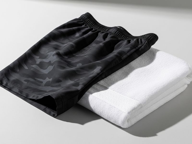 A swimsuit and a towel.