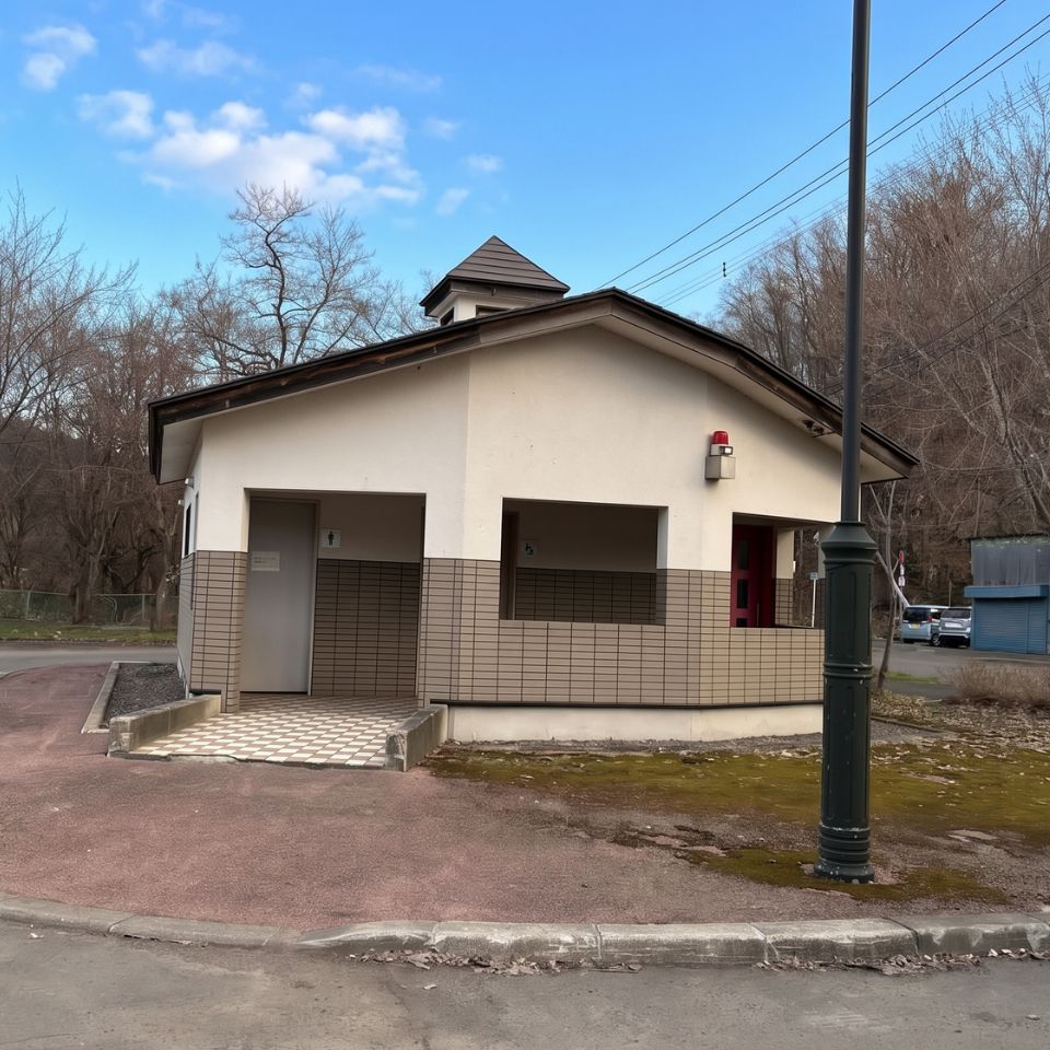 The new meeting point parking lot between Kanayama Post Office and Kanayama Police Substation.