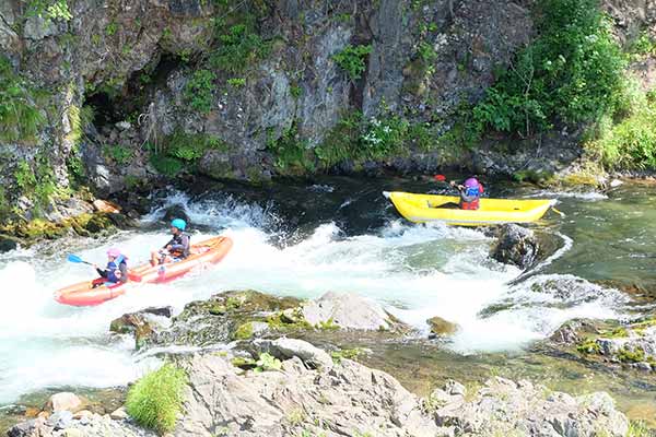 ダッキーin空知川