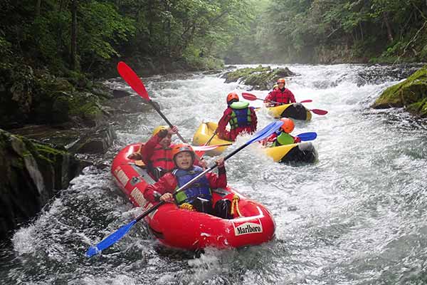 ダッキーin空知川