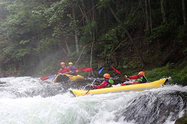 ダッキーin空知川
