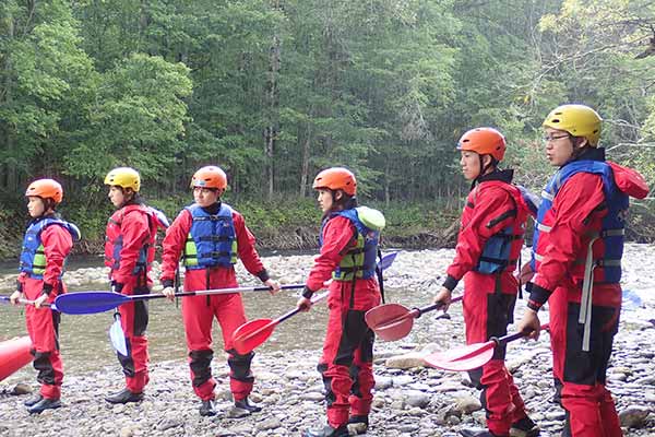 ダッキーin空知川