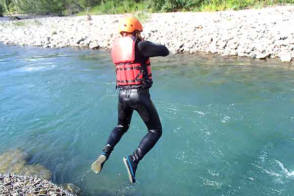 ラフティングin忠別川