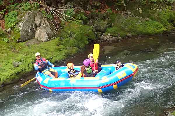 ファミリーラフティングin空知川