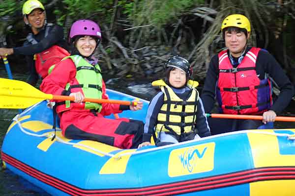 ファミリーラフティングin空知川